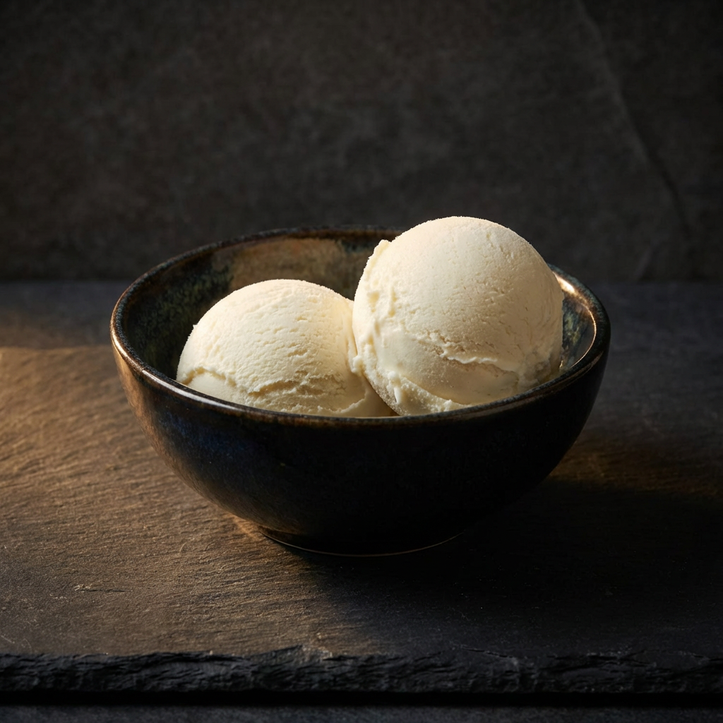 Vanilla ice cream