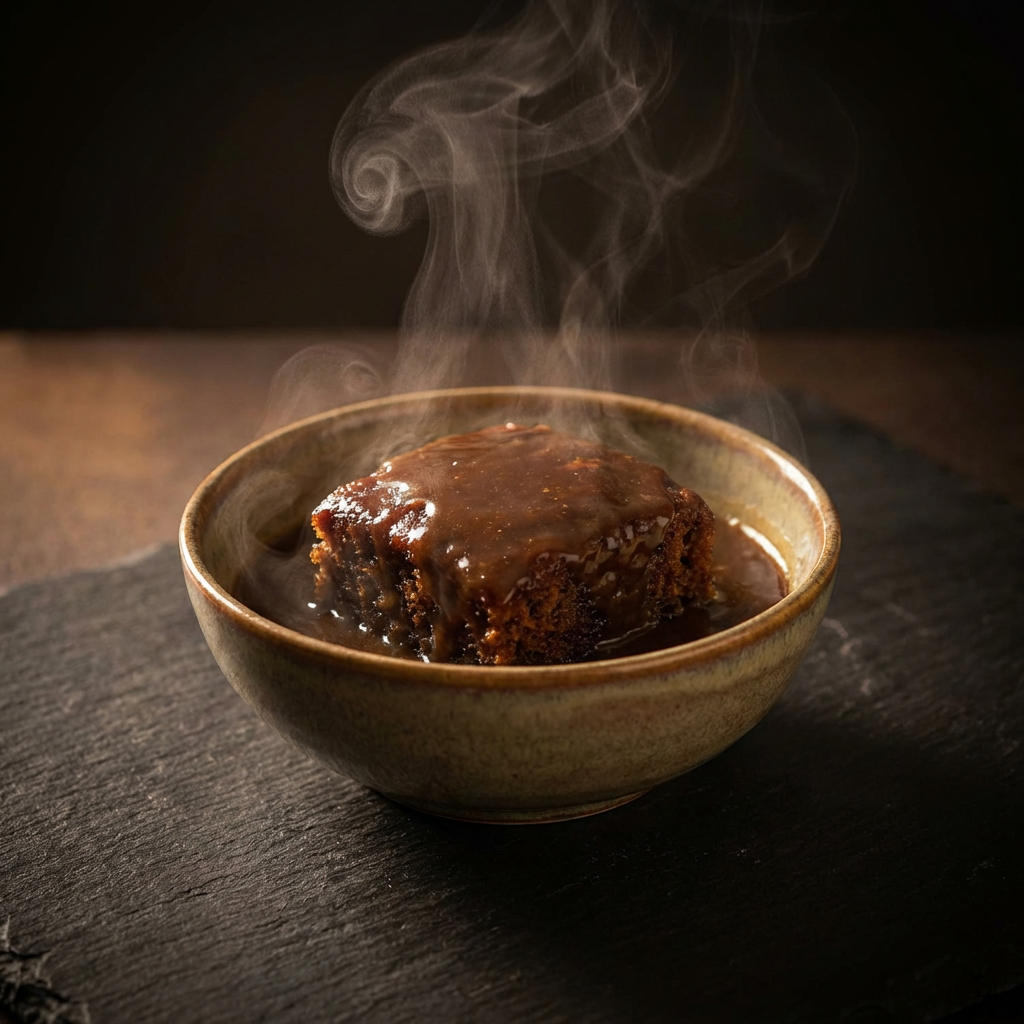 Sticky toffee pudding