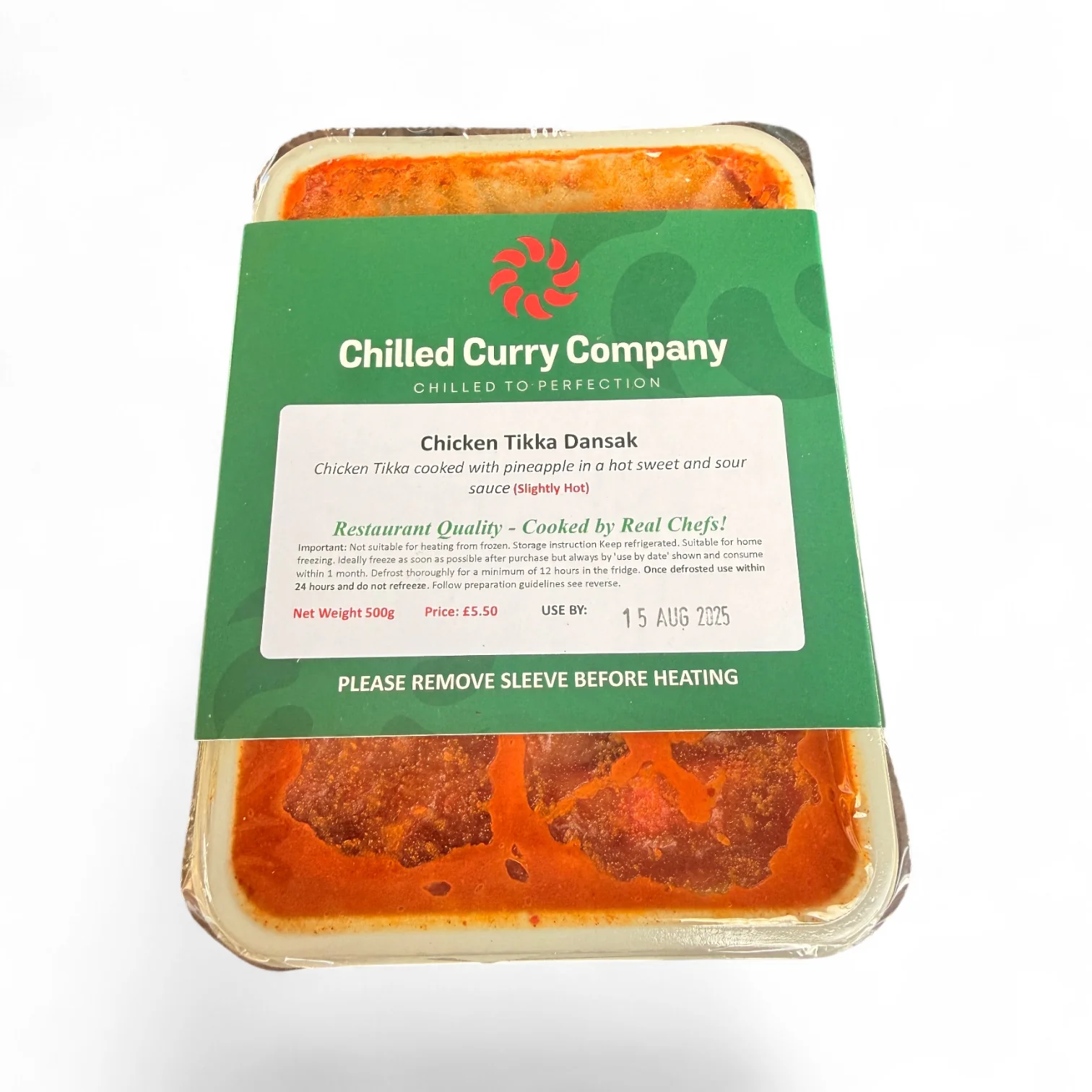 Chicken Tikka Dansak — Packaging