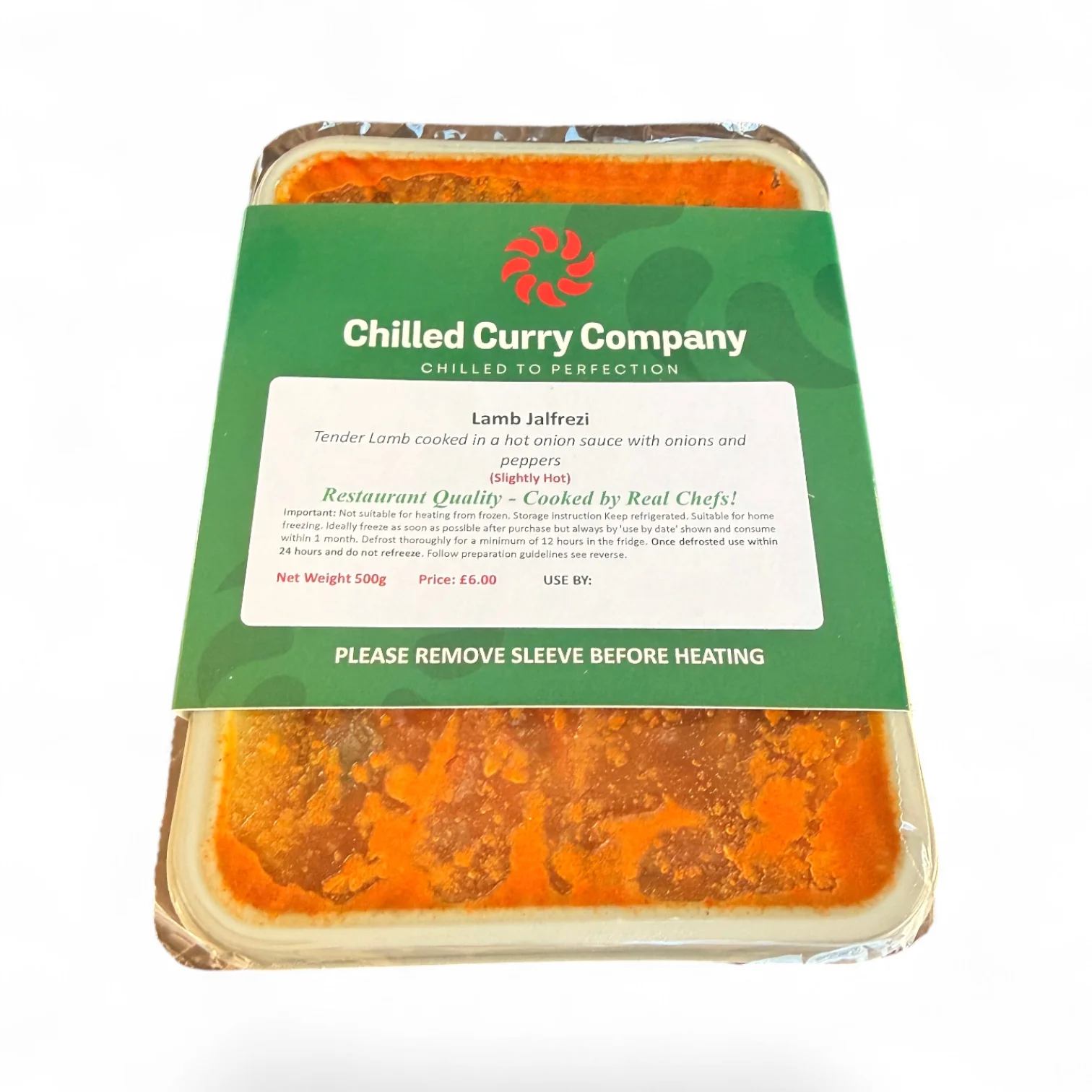 Lamb Jalfrezi — Packaging