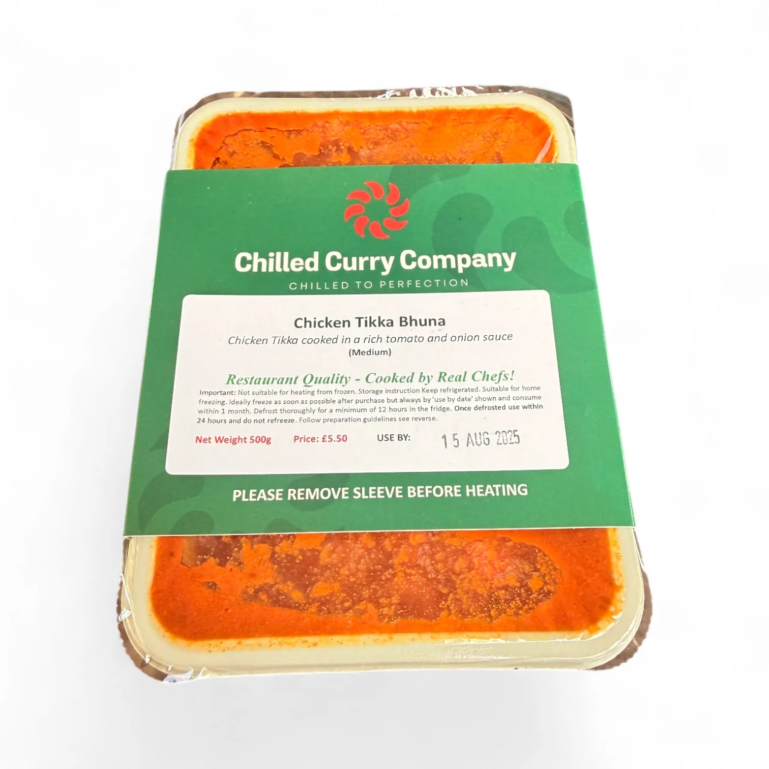 Chicken Tikka Bhuna — Packaging