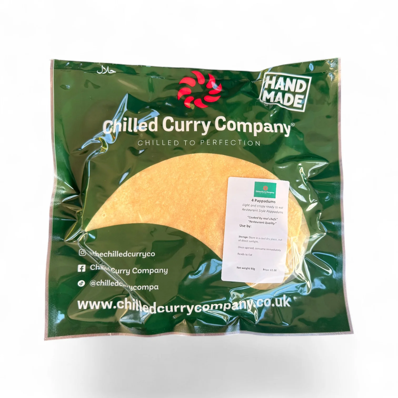 Poppadoms — Packaging