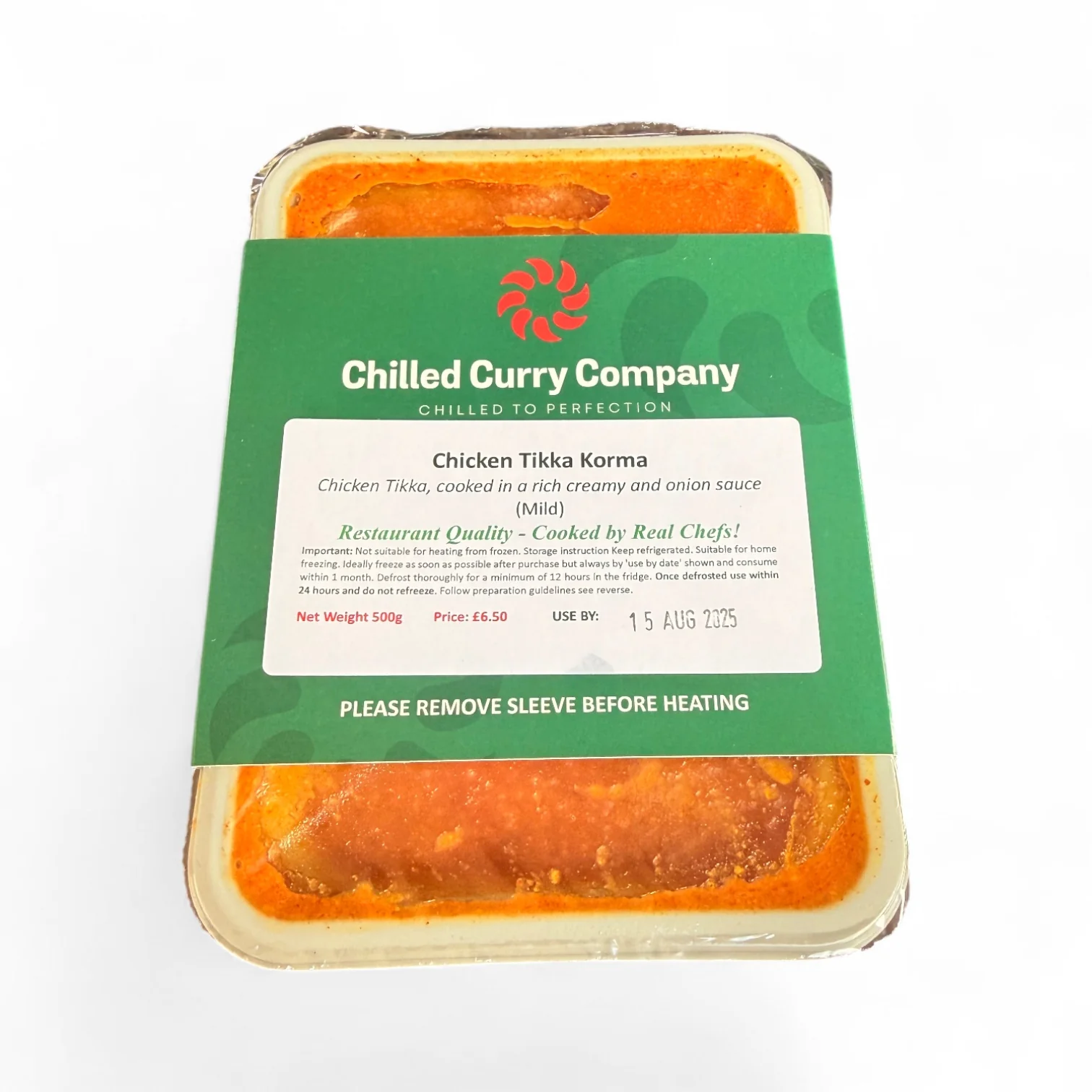 Chicken Tikka Korma — Packaging