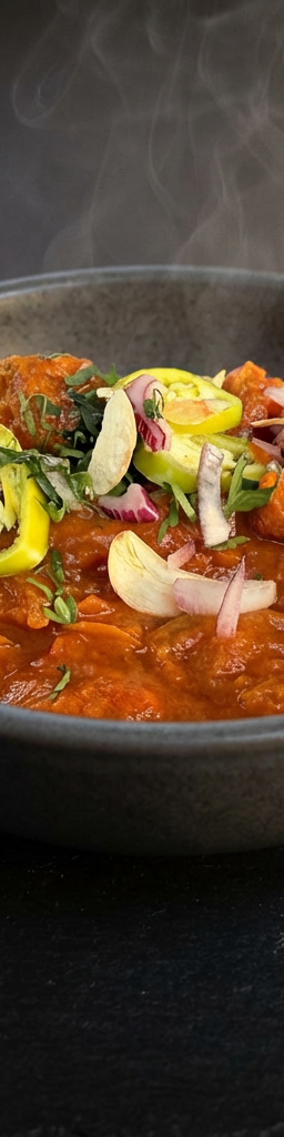 North Indian Garlic Chilli Lamb